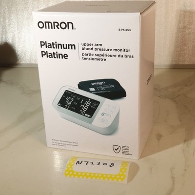 Omron Platinum Upper Arm Blood Pressure Monitor Automatic Digital BP5450