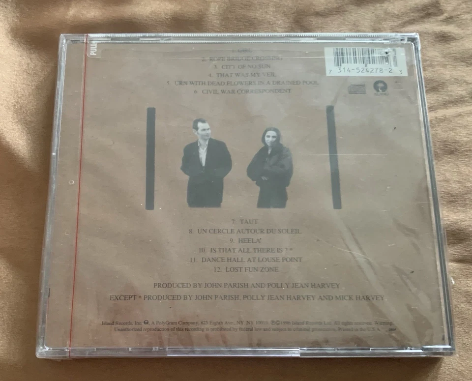 Dance Hall at Louse Point by PJ Harvey (CD, 1996) SEALED Foto 2 de 4