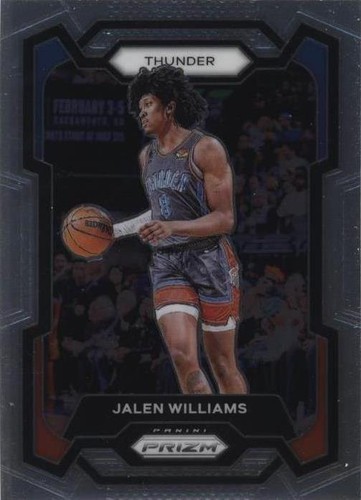 Jalen Williams 2023-24 Panini Prizm Silver #19 Oklahoma City