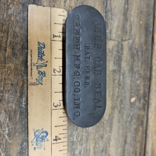 Vintage JEEP Cab Seal - Bild 11 von 15
