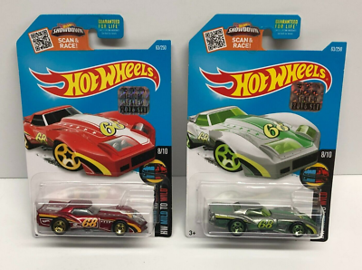 76 GREENWOOD CORVETTE Hot Wheels from 2016 FACTORY SEALED SET