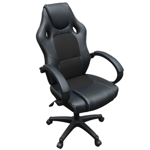 Luxury Executive Race Gaming Office Chair Gas Lift Swivel PC Computer Desk Chair - Picture 132 of 195