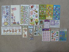 VTG 500 Scratch N Sniff Stickers LOT 80's Hallmark Packs Sheets Modules Bears