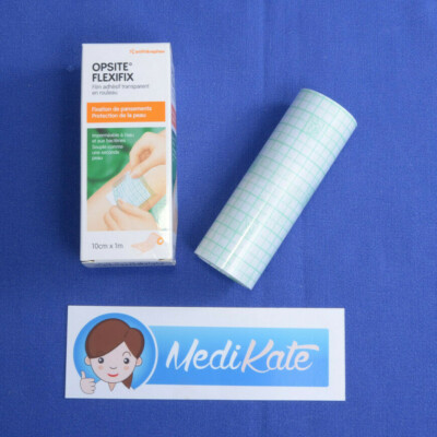 Opsite Flexifix 10x100cm, Transparente Folie zur Verbandfixierung PZN 00680331