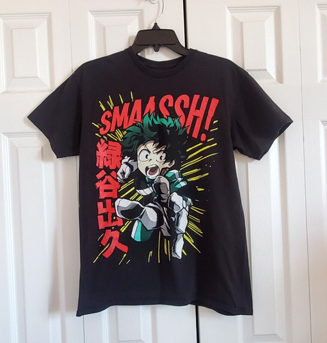 My Hero Academia Smaassh Medium T-Shirt Graphic Tee Anime Manga - Picture 2 of 4