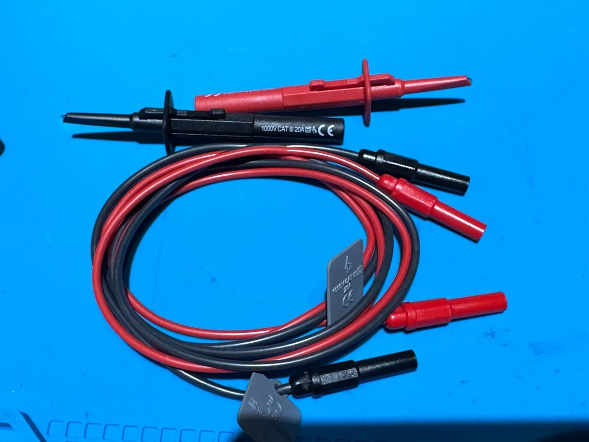 Keithley 8608 High Performance Safety Clip-on Test Leads Tektronix