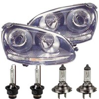 Xenon Scheinwerfer Set FüR VW Golf V 5 1K Bj. 03-08 D2S+H7 Inkl. Lampen 56748677
