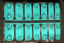 Color Nail Polish Strips 14ct. NL203. READ DESCRIPTION BELOW