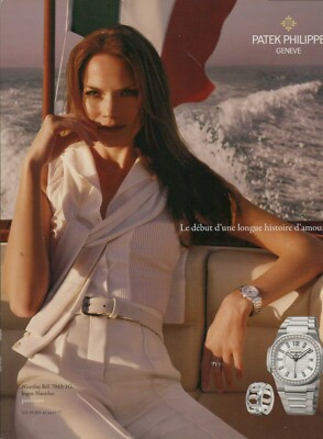 PATEK PHILIPPE Watch Magazine Print Ad Nautilus - Mini Anden VTG