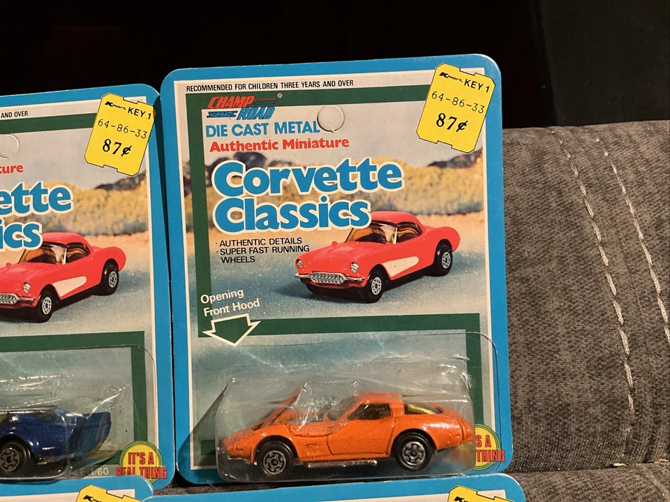 1979 Champ Of The Road Diecast Metal Corvette Classics Set 4 Of 4 - Image 3 of 4