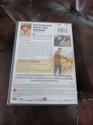 Lust for Life, DVD 1956 WIDESCREEN,Kirk Douglas, Vincent Van Gogh Bio,Sealed New - Picture 2 of 9