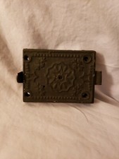 Antique Cast Iron Patented Feb. 9, 1869 Black Two Position Door Latch