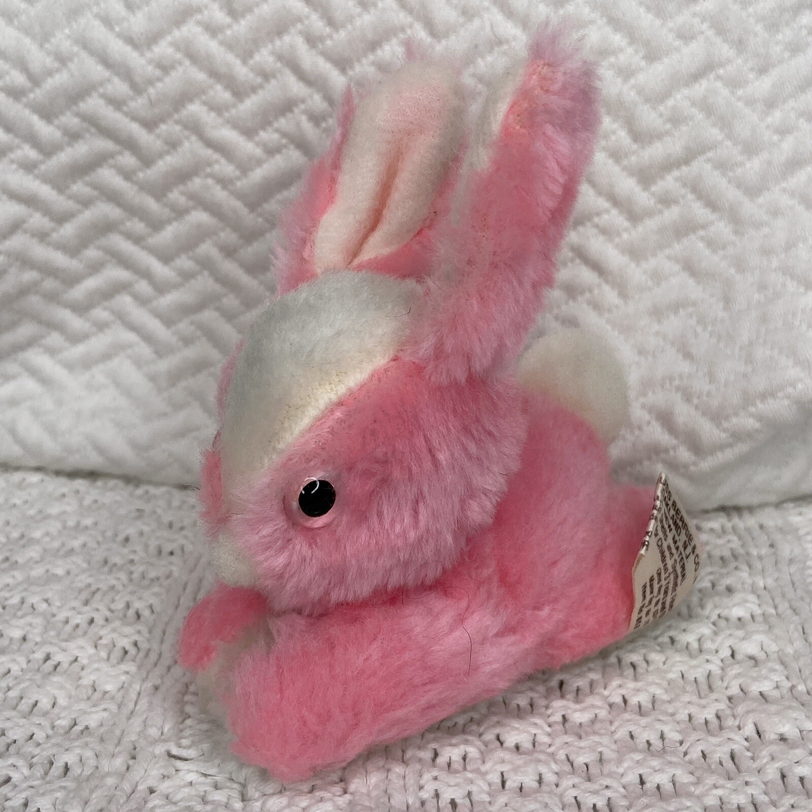 tiny bunny stuffed animal