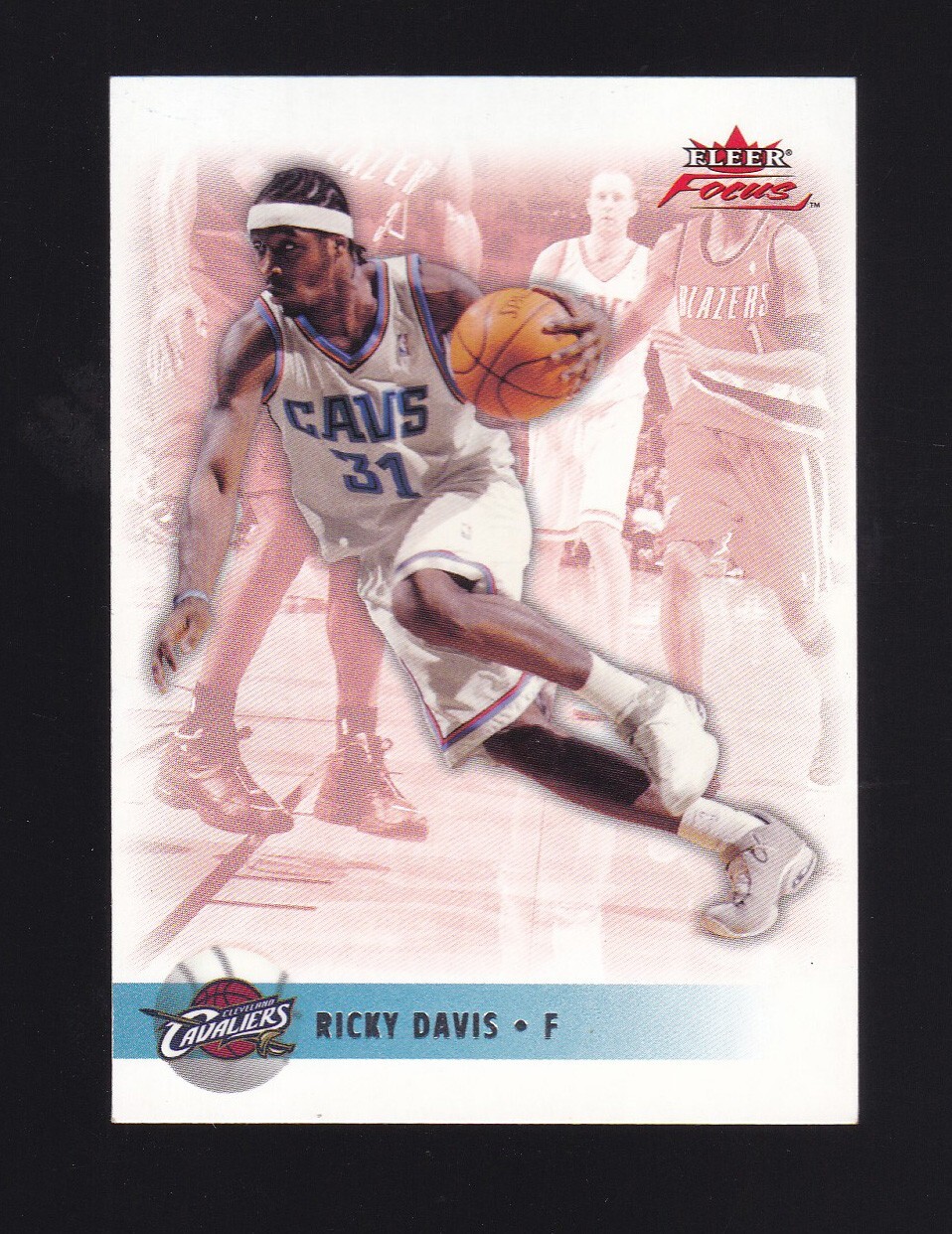2003-04 Fleer Focus Ricky Davis #74 Cleveland Cavaliers
