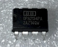 OPA2134PA Burr Brown Dual OpAmp IC Free Shipping USA Seller