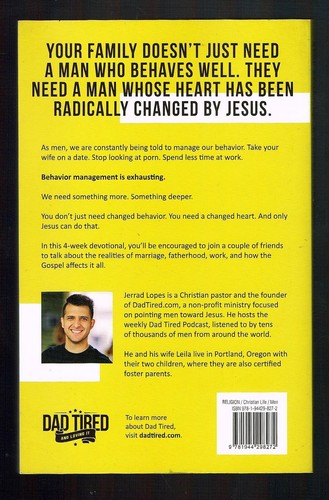 Stop Behaving: A Gospel Centered Devotional for Men by Jerrad Lopes - Picture 2 of 2
