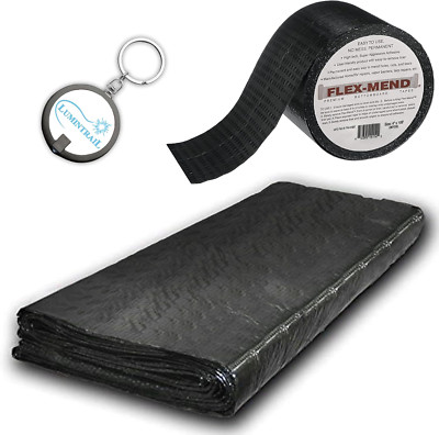 Mobile Home Underbelly Repair Kit - 48'' x 14ft Vapor Barrier & Tape Included