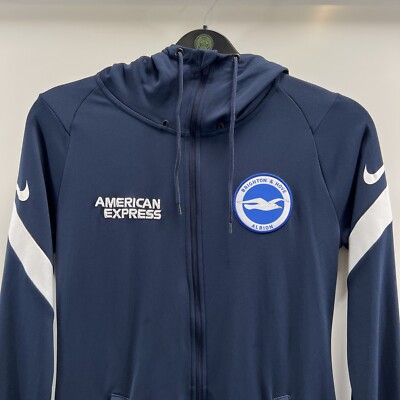 Brighton Track Hoodie Football Jacket 2021/22 Adults Small Nike
