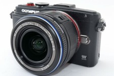 Olympus PEN LITE E-PL6 16MP 14-42mm Lens Set Black Exc   w/8GB SD Card 774 