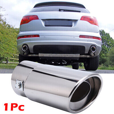 3" Diameter Muffler Exhaust Pipe Tip Direct Replace for Audi Q5/Q3/A3 Chrome