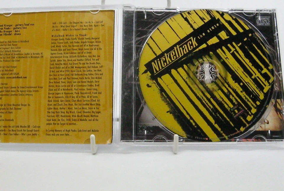 2 Nickelback Cds The State, The Long Road Post-Grunge Alternative Hard Rock Foto 4 de 4
