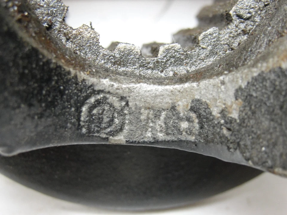 Original 1955-64 Chevy GM 8.2 10 Bolt Pinion Yoke 17 Spline U Joint GM 3708646 - Image 3 of 4