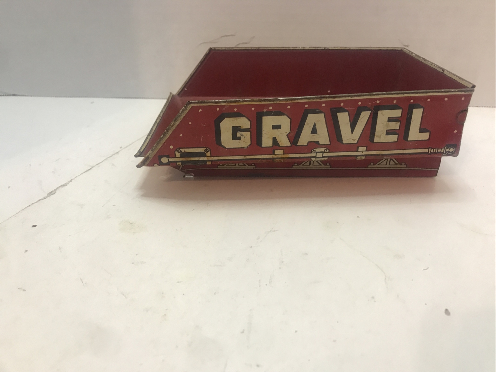 MARX SAND AND GRAVEL DUMP TRUCK Bed Only eBay