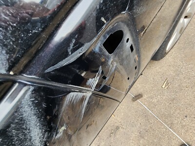 2008 2009 JAGUAR XJ8 VANDEN X358 PLAS RIGHT PASSENGER FENDER BLACK