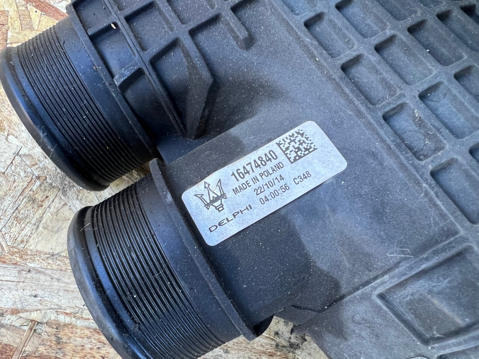RIGHT SIDE TURBO INTERCOOLER RADIATOR ASSEMBLY OEM 80K 14-17 MASERATI GHIBLI