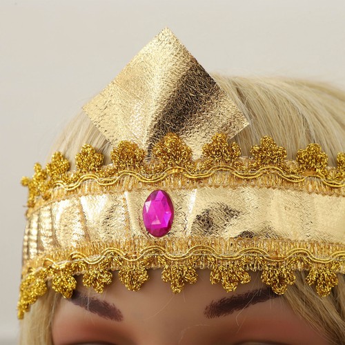 Adults King Costumes Props Masquerade Pharaoh Cosplay Carnivals Festival Shiny - Picture 13 of 42