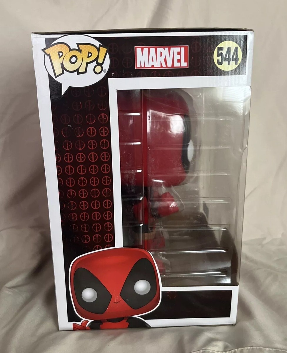 Funko Pop! Vinyl Jumbo 10 in: Marvel - Deadpool (Red) (10