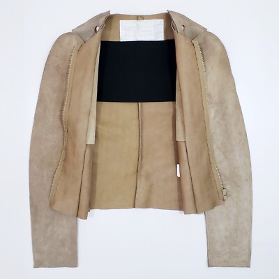 MAISON MARTIN MARGIELA H&M 0154743 Pattern Cut Jacket Suede