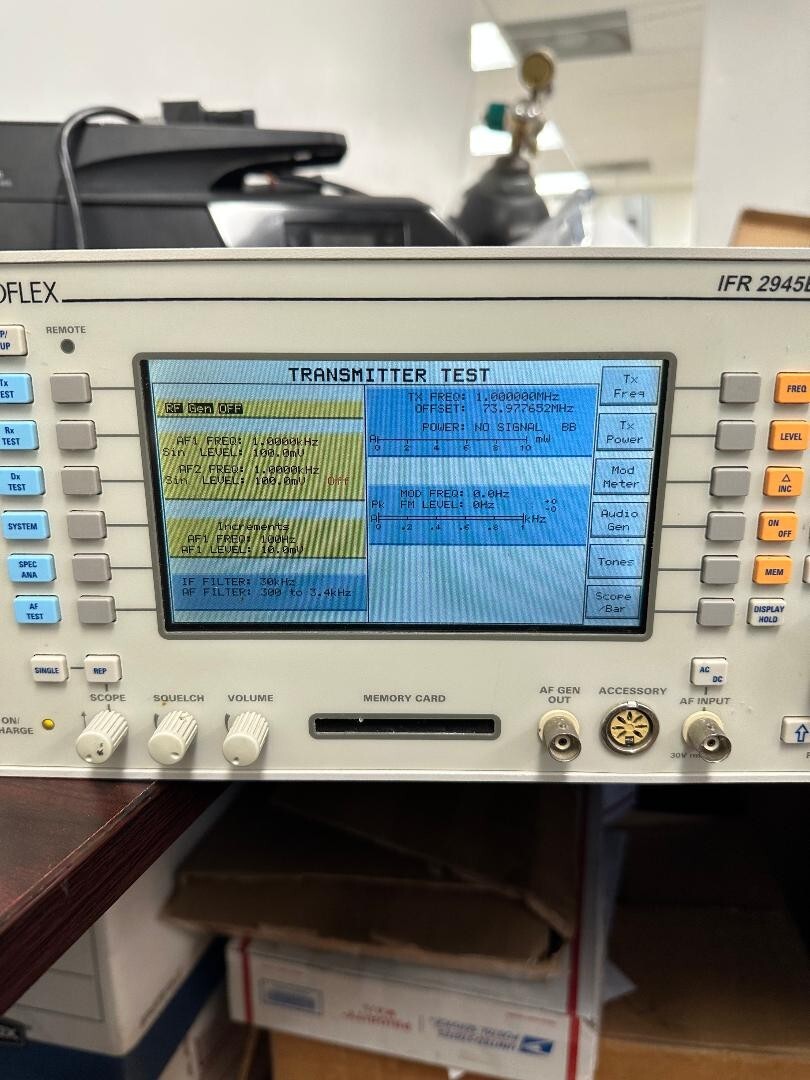 IFR / Aeroflex / Marconi 2945B Communication Service Monitor USED 
