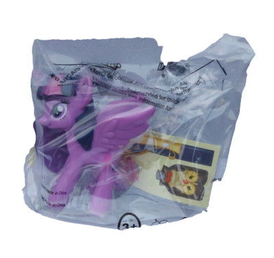 MY LITTLE PONY G4 TWILIGHT SPARKLE 2016 McDONALDS GLÜCKLICHES MAHLZEIT SPIELZEUGFIGUR MLP NEU!