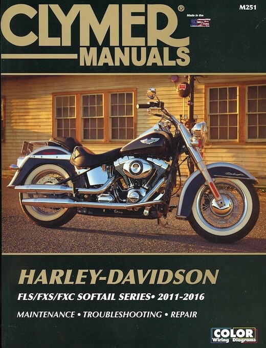 CLYMER REPAIR SERVICE BOOK MANUAL HARLEY-DAVIDSON SOFTAIL SLIM