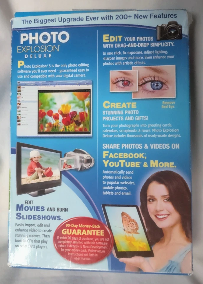 Nova Photo Explosion Deluxe Version 5 - Windows- Used Boxed ! - Image 2 of 4