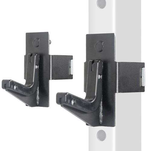 SYL Fitness JHooks Power/Squat Rack, J Cups For 2x2 inch & 3x3 inch