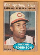 Frank Robinson Cincinnati Reds 1962 Topps All-Star #396 HOF 13Z