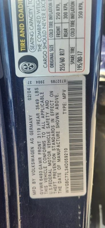 Used Front Suspension Stabilizer Bar fits: 2004 Volkswagen Touareg Front 35.6mm - Image 4 of 4