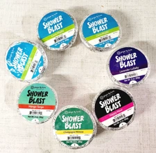 7 x SHOWER BLAST Bombs Aromatherapy Essential Oils Scented SINUS RELIEF NEW!!!