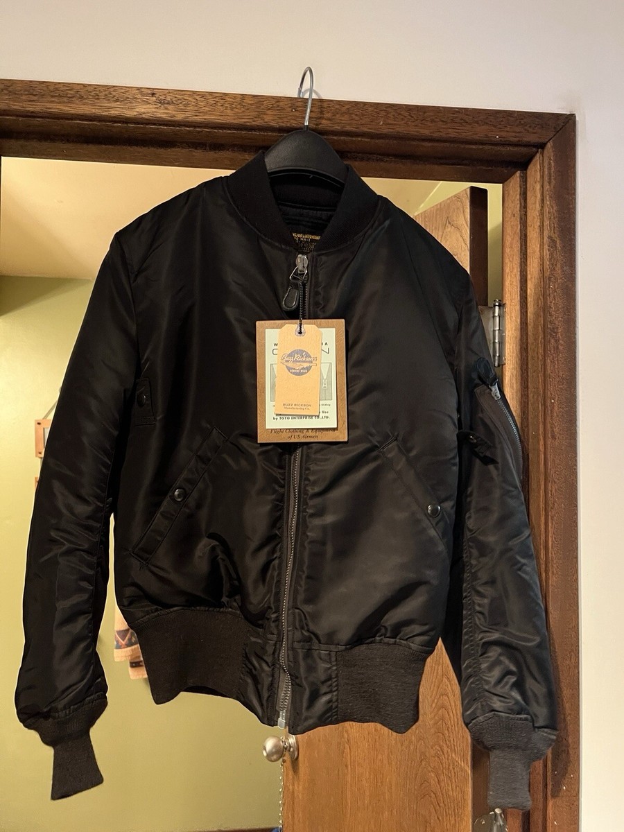 NWT Buzz Rickson's William Gibson MA-1 Flight Jacket BR14965 NWT Buzz Rickson's William Gibson MA-1 Flight Jacket BR14965