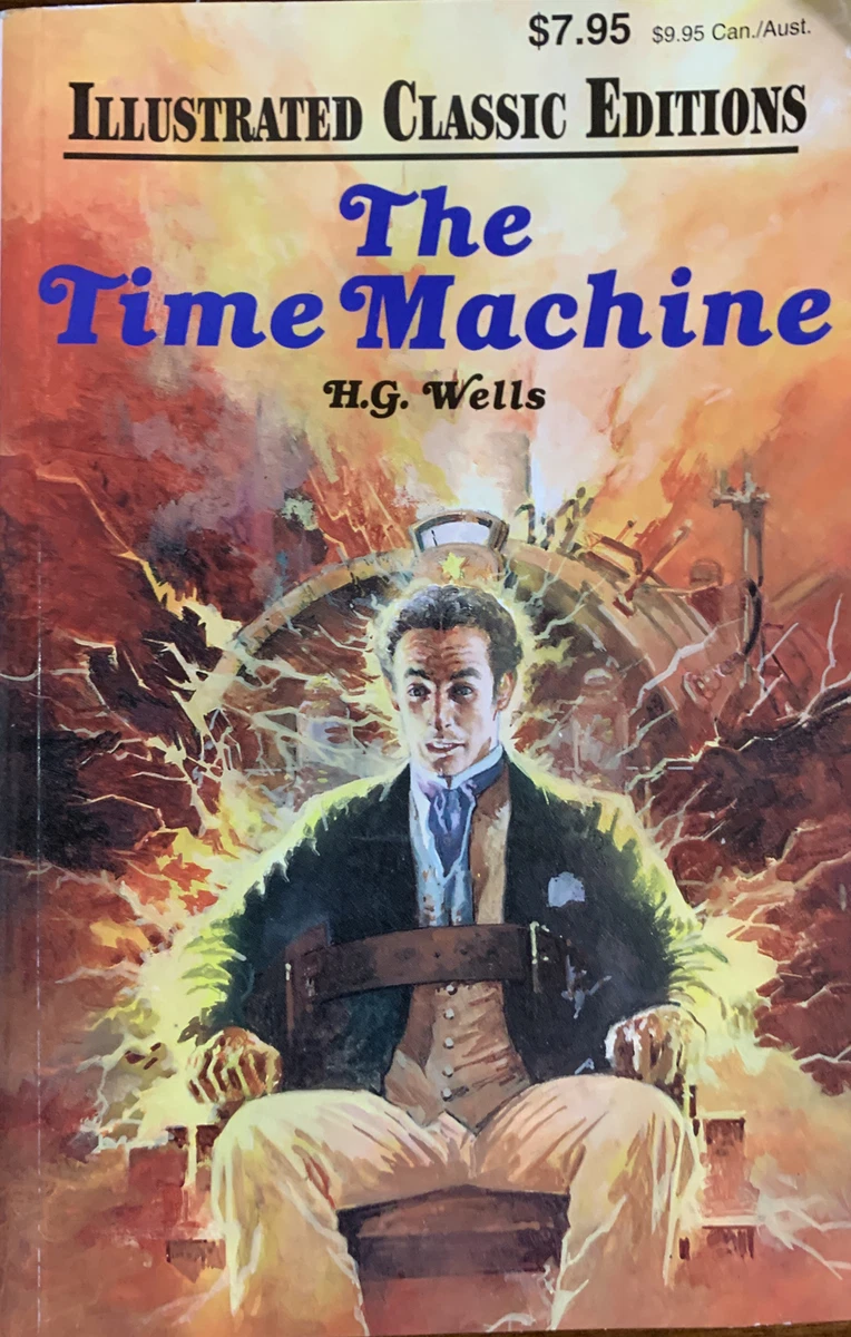 The Time Machine Hg Wells Book Cover