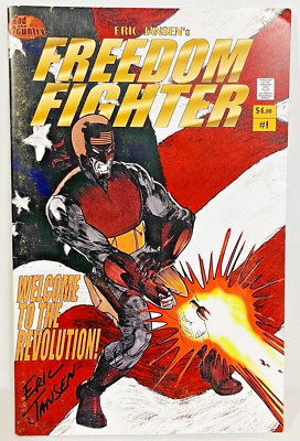 Eric Jansen's Freedom Fighter #1 Comic Book Magazine