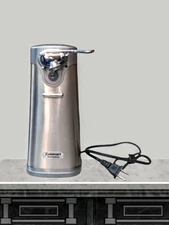CUISINART SCO-60 Deluxe Stainless Steel SILVER Electric Can Opener Heavy Duty