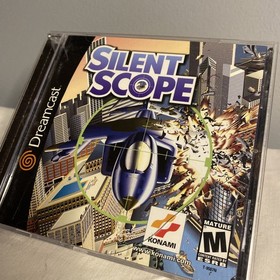Silent Scope Sega Dreamcast, 2000 W/Registration Card Excellent Condition Tested