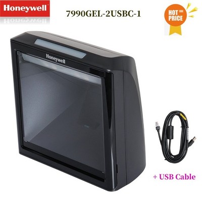 Honeywell XP 7990G Area-Imaging Desktop 2D Barcode Scanner Reader w/ USB Cable