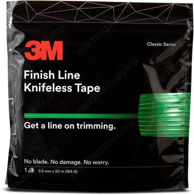 3M Knifeless Finish Line Vinyl Wrap Cutting Tape 50 Meter Roll (164 Ft) for Stri