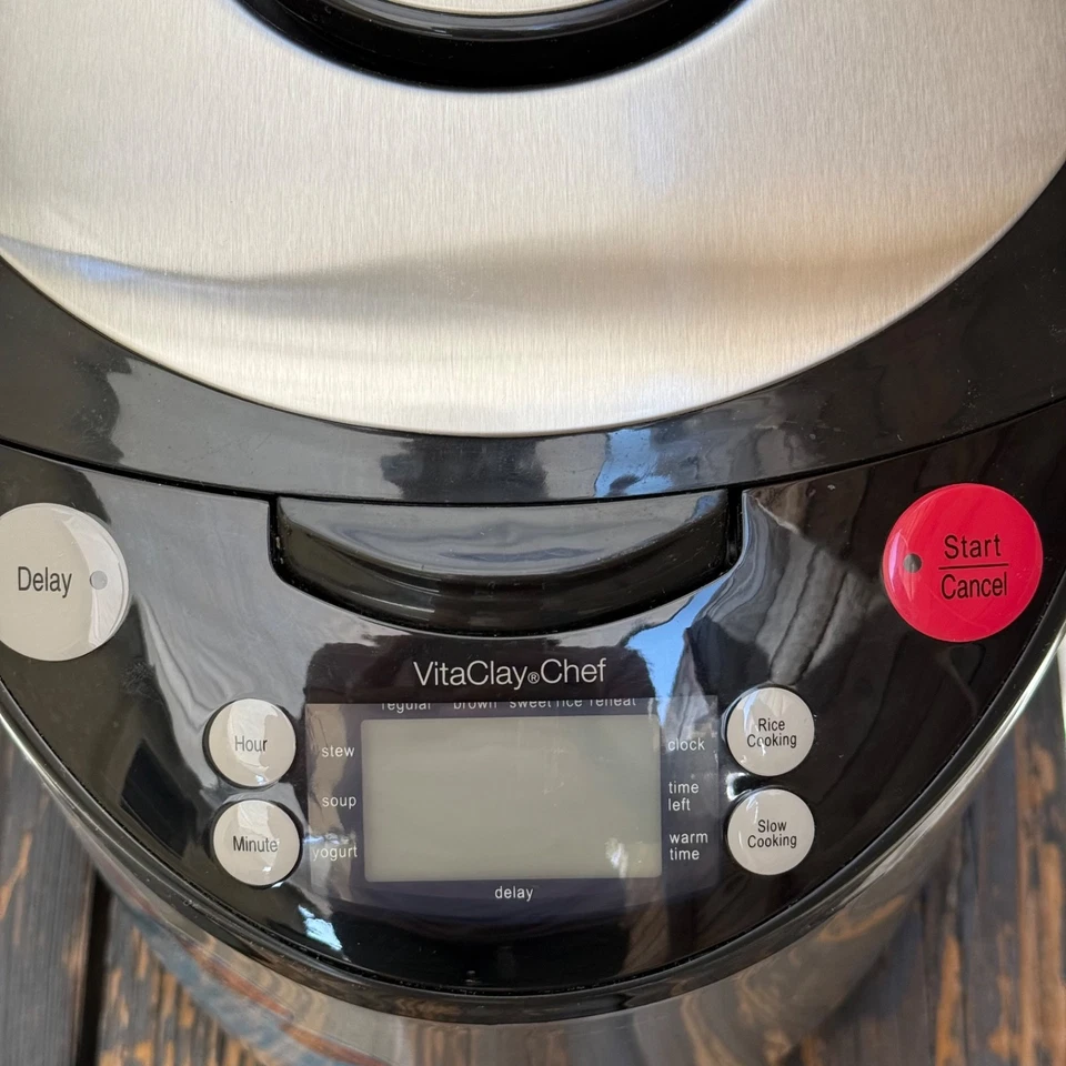 Arrocera VitaClay VM7900-6 (3 QT / 6 tazas) libre de toxinas, etc. Foto 4 de 4