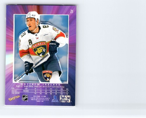 2023-24 SkyBox E-X 2000 #21 Matthew Tkachuk - Picture 2 of 2