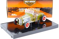 1:18 Highway61 Ford Model A Hot Rod 1929 Harley Davidson Green Metallic 81045
